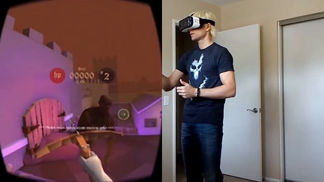 Best Google Cardboard VR Game Multiplayer co-op "BattleZ VR" смотреть онлайн