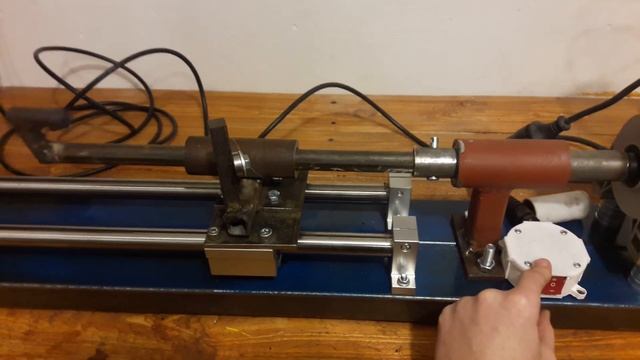 Устройство для навивки шнеков и пружин. смотреть онлайн