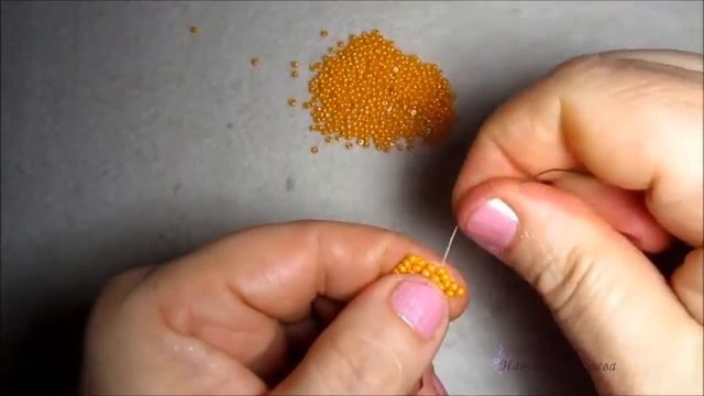 Солнечный дракон ☀ Плетём браслет из бисера смотреть онлайн