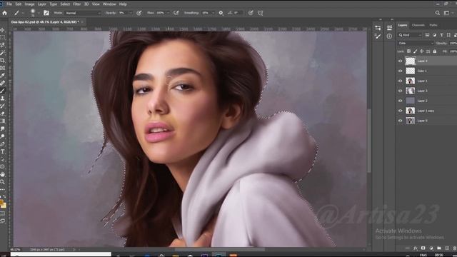 Speedpainting | Perfume+ HOW I FOUND MY STYLE Rant | Oil Painting | Dua Lipa | Artisa23 смотреть онлайн