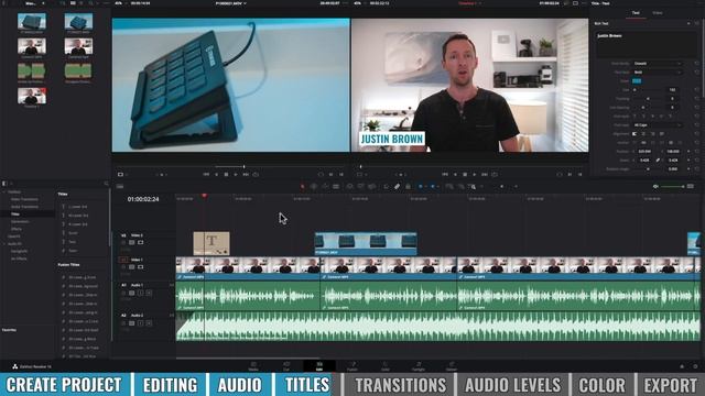 DaVinci Resolve - COMPLETE Tutorial for Beginners! смотреть онлайн