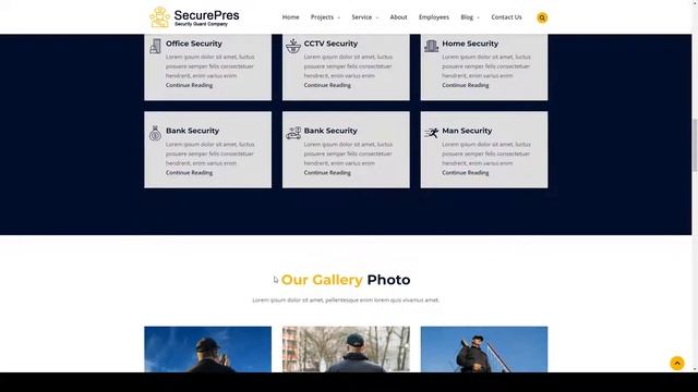 Securepress - Security Company React Template emergency cctv смотреть онлайн