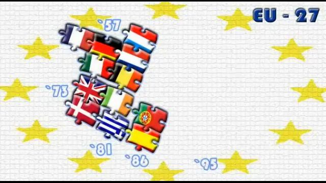 EU flag puzzle смотреть онлайн