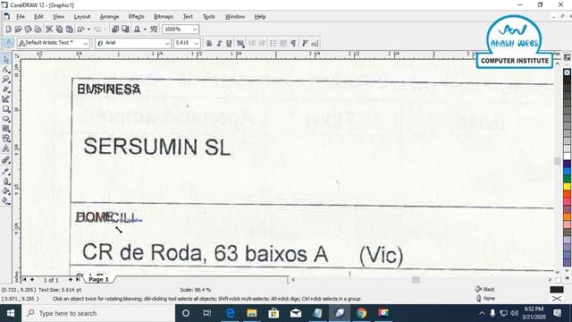 SPANISH TO ENGLISH | PUNJABI LANGUAGE | CORELDRAW | AKASH WEBS COMPUTER INSTITUTE смотреть онлайн