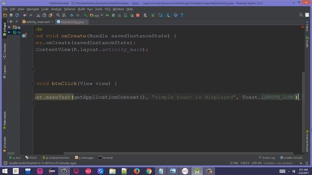 11. Toast in Android - Urdu/Hindi смотреть онлайн