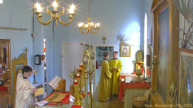 Неделя 24-я по Пятидесятнице. Литургия | 24th Sunday after Pentecost. Liturgy смотреть онлайн