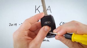 Kia Optima Key Fob Battery Replacement (2014 - 2020)