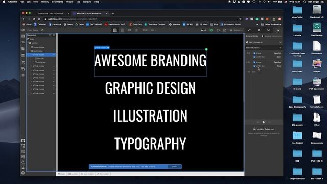 CREATE A TEXT HOVER EFFECT ON WEBFLOW IN MINUTES | Webflow Weekly смотреть онлайн