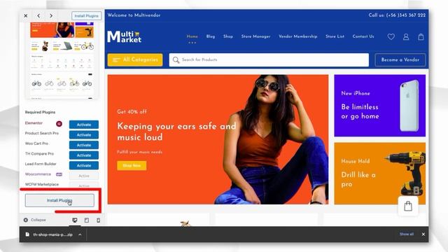 WordPress Multi Vendor Marketplace Website using WCFM plugin and Shop Mania Theme смотреть онлайн