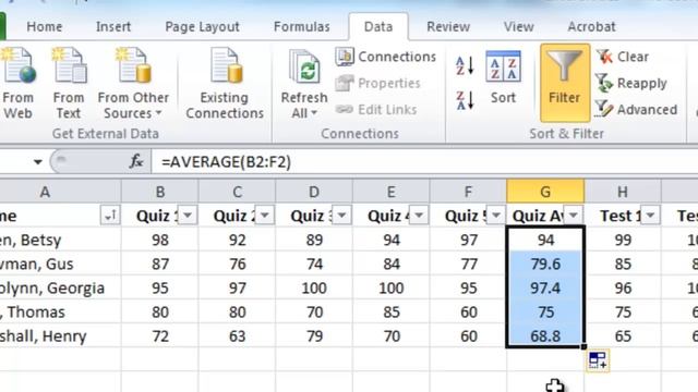 Excel gradebook using percentage method смотреть онлайн
