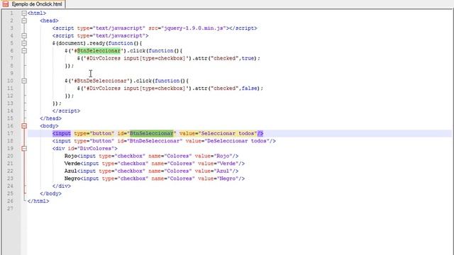 Seleccionar todos los checkbox con jquery смотреть онлайн