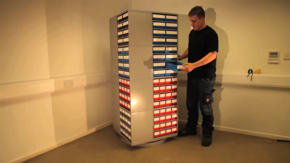 Поворотная стойка TRESTON для кассетниц с ячейками для мелких деталей смотреть онлайн