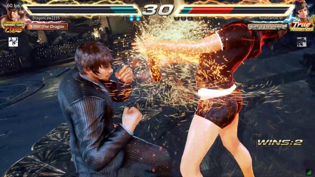 Tekken 7 Season 3 Law VS Josie PC смотреть онлайн