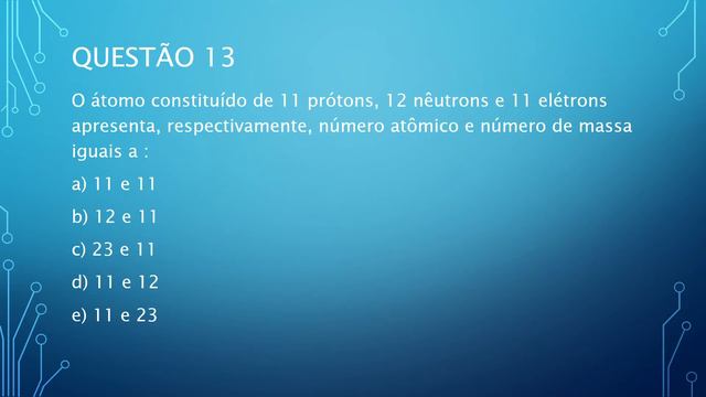 Química (10 exercícios comentados para tirar dúvidas) - Pré IFES смотреть онлайн