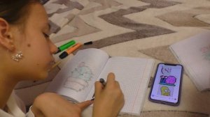 ЧЕЛЛЕНДЖ на Ночёвке у ПОДРУГИ Рисуем По КЛЕТОЧКАМ