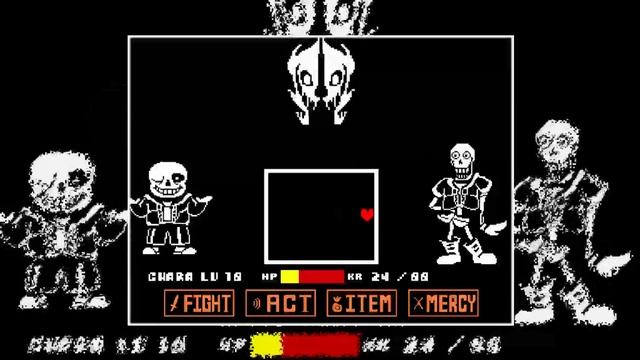 Undertale Help From the Void Phase 1 - Demo by HUY_DC |Undertale fan game смотреть онлайн