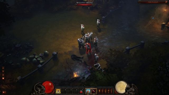 Diablo 3 Beta - Spawn Monsters and Walk around town (no cd required) смотреть онлайн