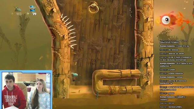 Rayman Legends стрим играем вдвоем на одном ПК смотреть онлайн