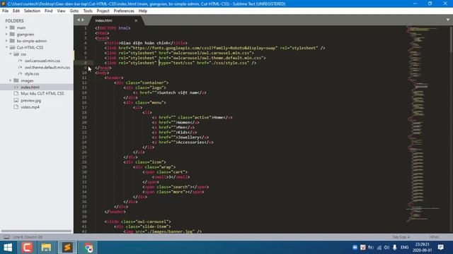 Làm hiệu ứng slide với thư viện Owl Carousel смотреть онлайн