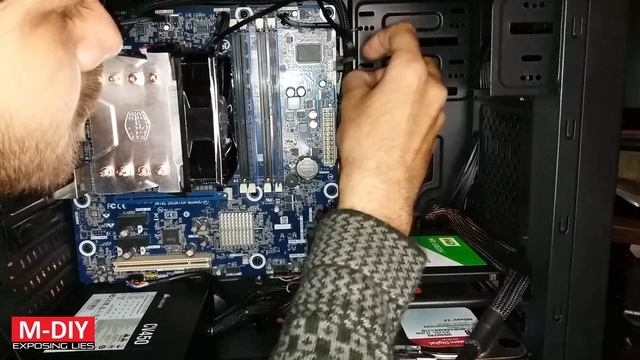 Cooler Master Hyper H410R RGB CPU Cooler (Unboxing Review + Installation) смотреть онлайн