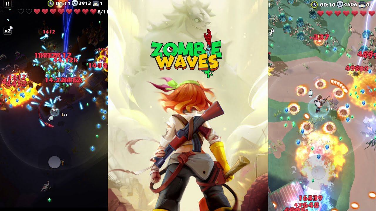 Zombie Waves - волна зомби смотреть онлайн