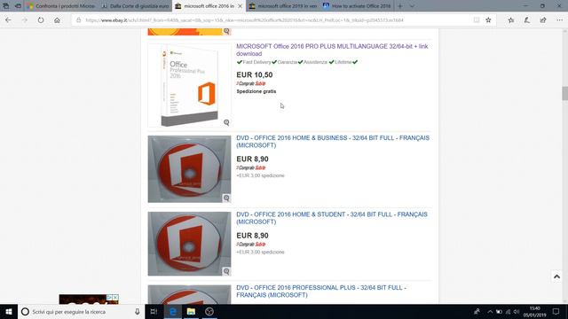 Come acquistare una licenza ESD Retail a circa 10€ ed attivare Microsoft Office 2019 смотреть онлайн