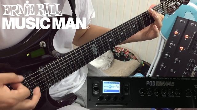 AXE FX II Xl & POD HD500X Metal tone compare смотреть онлайн