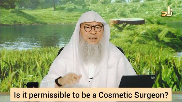 Is it permissible to become a cosmetic surgeon in islam? - Assim al hakeem смотреть онлайн