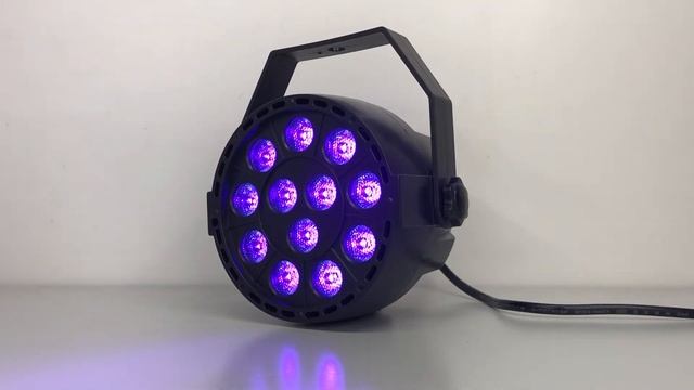 Прожектор ультрафиолетового света LED PAR 12*3 UF смотреть онлайн