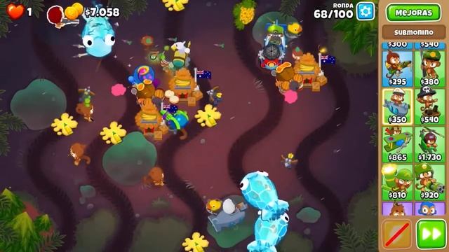 Bloody Puddles Chimps with Archmage! - Bloons TD 6 смотреть онлайн