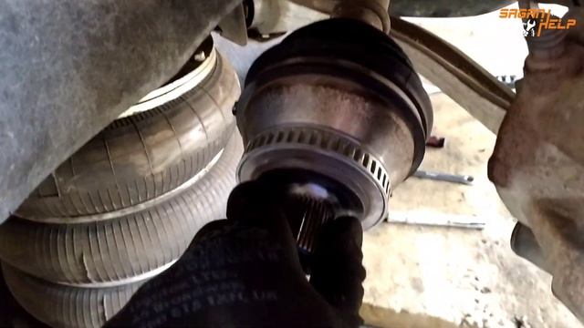 Jak wymienić przegub wewnętrzny Audi A4 B6 Małysz wymiana przegubu wewnętrznego смотреть онлайн