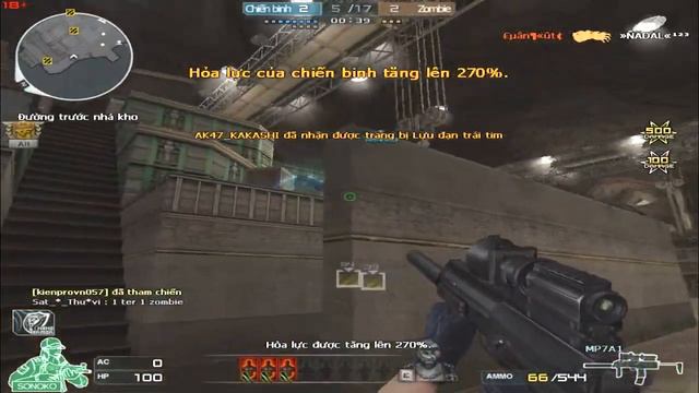 [Top_ZomBie] BL MP7A1 có vicoi cũng không lên mua