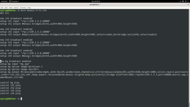 Video Mosaic With VLC смотреть онлайн