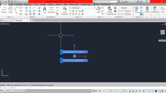 how to make a classical Baluster Railing in AutoCAD (Baluster, Top & Bottom railing) смотреть онлайн