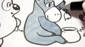 АСМР Винни Пух и Пятачок советские мультфильмы Раскраска День рождения ослика Иа Видео антистресс