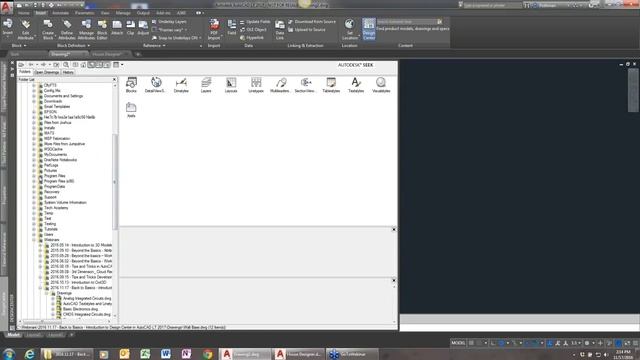 VERY USEFUL TOOL DESIGN CENTER TIPS & TRICKS IN AUTOCAD 2017 PART 01 смотреть онлайн