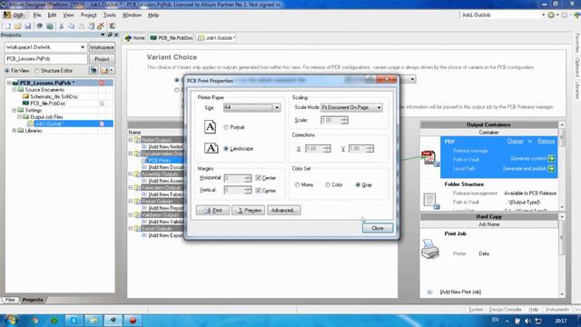 Altium#9 Cоздание фотошаблона печатной платы смотреть онлайн