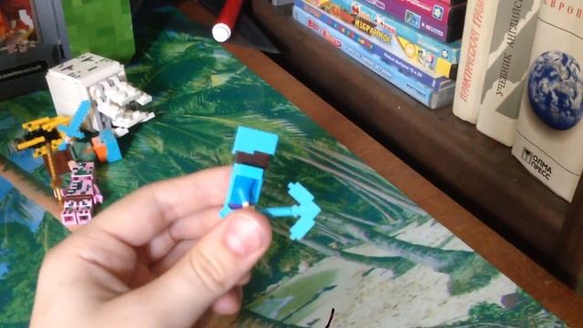 Обзор Лего Minecraft Адская крепость смотреть онлайн