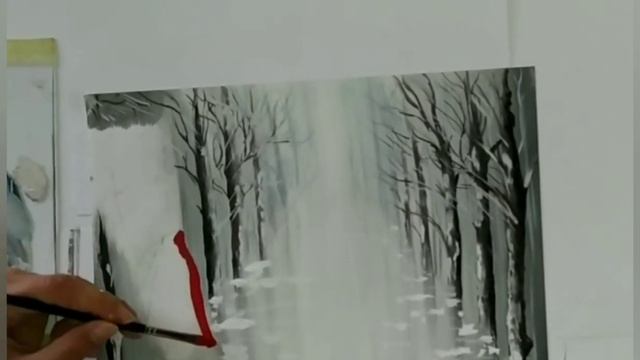 Рисуем..Девушка на дороге..? смотреть онлайн