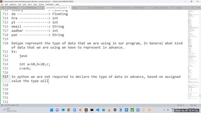 PYTHON tutorials || Demo - 3 || by Mr. Prakash Babu On 14-10-2022 @10AM IST смотреть онлайн