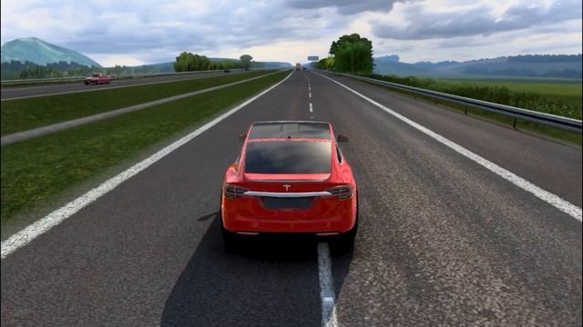 TESLA MODEL X Animation Doors 1.46 ETS2 CAR MODS #tesla #ets2 #ets2carmods #ets2gameplay #cargames