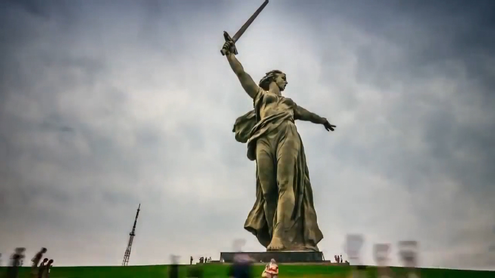 Волгоград в таймлапсе смотреть онлайн