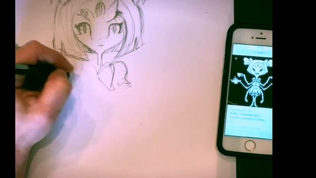 Muffet speed drawing Undertale смотреть онлайн