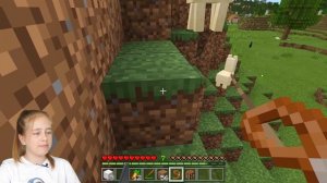 Первая встреча с монстрами! ? Настоящий нуб в майнкрафт #2