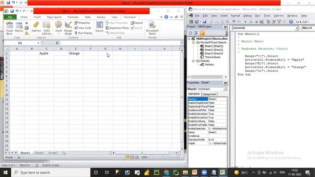 Excel Macros | Step by Step to learn Excel Macros| Recording |How to record Excel macros | Part4 смотреть онлайн