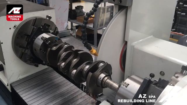 CGA270 Crankshaft grinding machine смотреть онлайн