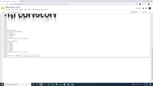 How to Play AI Dungeon 2 смотреть онлайн