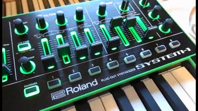 5 Minutes with a Roland System-1 Synthesizer Video Demo #1 смотреть онлайн