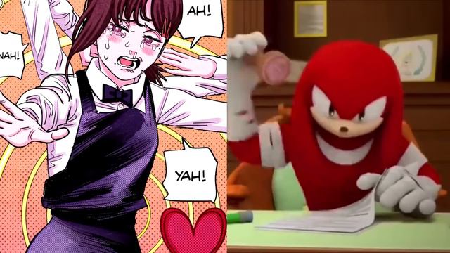 Knuckles Rates Chainsaw Man Characters (Manga Edition) смотреть онлайн
