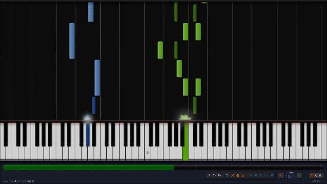 Lilium Piano Synthesia Tutorial